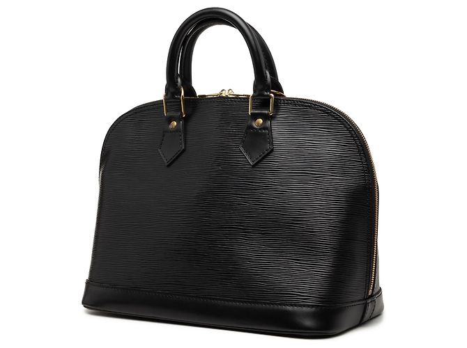 Borsa a mano Louis Vuitton Epi Alma PM Nera Nero - vista 2