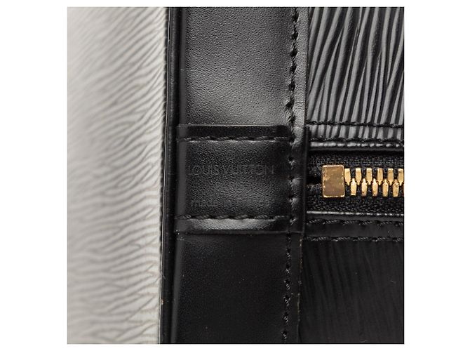 Borsa a mano Louis Vuitton Epi Alma PM Nera Nero - vista 5