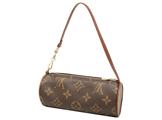 Borsa a mano Louis Vuitton Monogram Papillon Pochette Marrone - vista 2