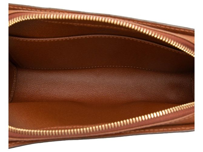 Borsa a pochette Louis Vuitton Monogram Orsay Marrone - vista 4