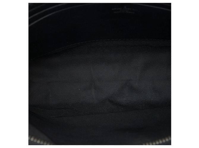 Borsa a Pochette Voyage MM Louis Vuitton Monogram Eclipse Nera Nero - vista 4