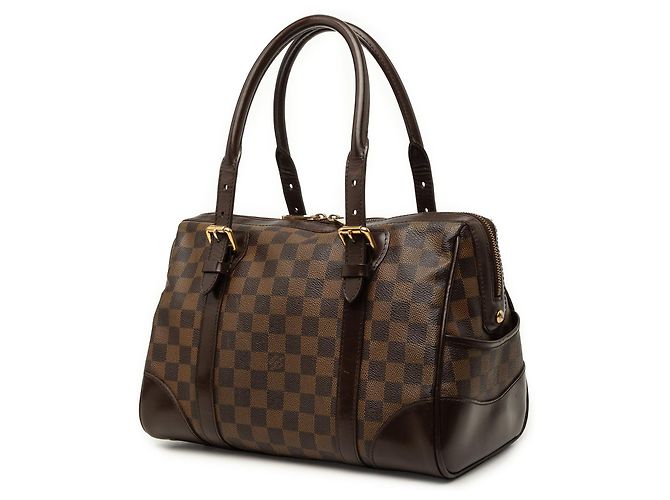 Louis Vuitton Damier Ebene Berkeley Handtasche Braun - Ansicht 2