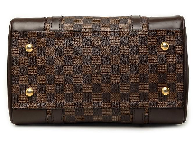 Louis Vuitton Damier Ebene Berkeley Handtasche Braun - Ansicht 3