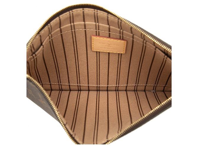Louis Vuitton Monogram Neverfull MM Pouch Braun - Ansicht 4