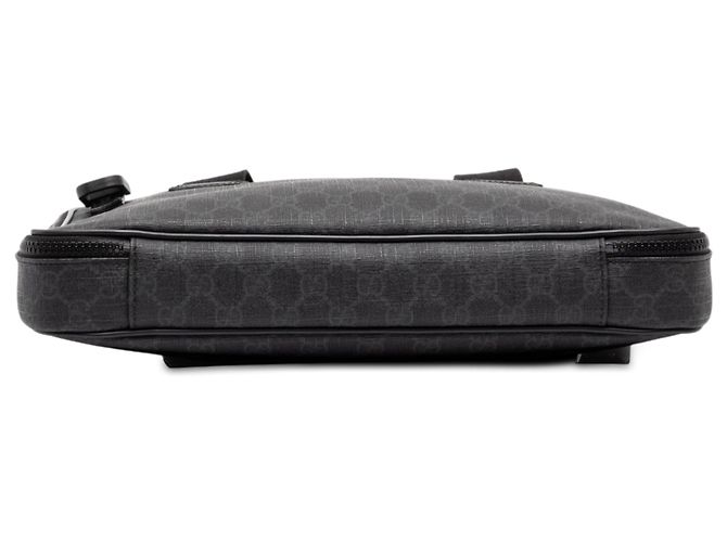Borsa per laptop Gucci GG Supreme nera Nero - vista 3