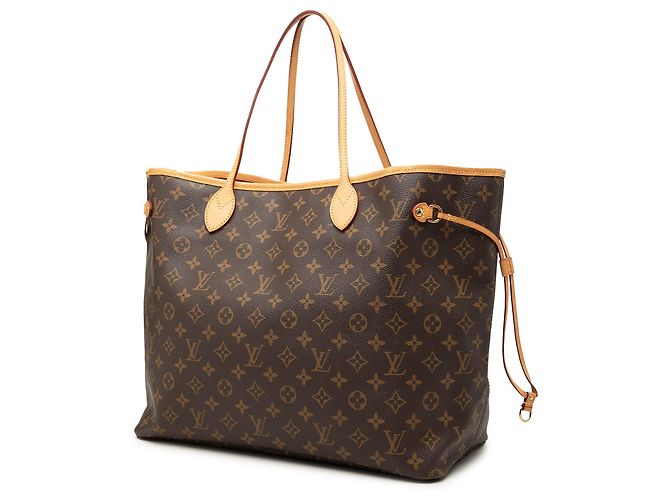 Borsa Tote Louis Vuitton Monogram Neverfull GM Marrone - vista 2