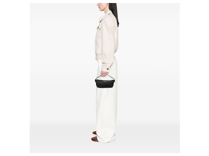 Borsa a tracolla Boat Gucci in nylon nero - vista 6