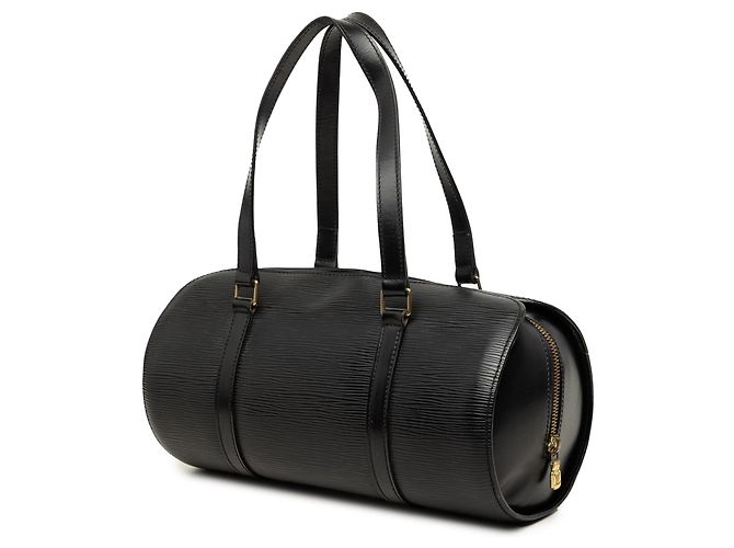 Black Louis Vuitton Epi Soufflot Handbag - view 2