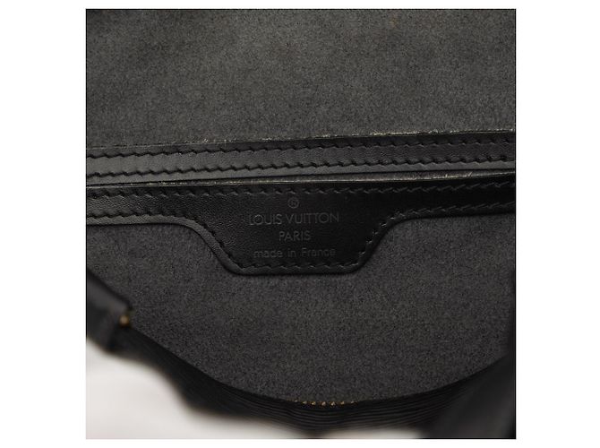 Black Louis Vuitton Epi Soufflot Handbag - view 5