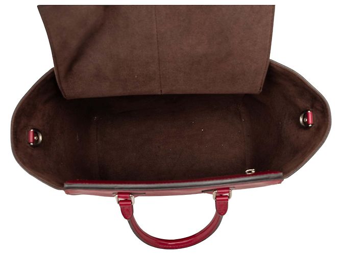 Borsa Satchel Louis Vuitton Epi Phenix MM Rosa - vista 4