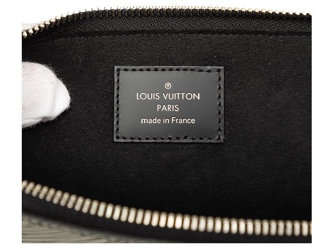 Borsa a Pochette Louis Vuitton Epi Essential V Argento - vista 5