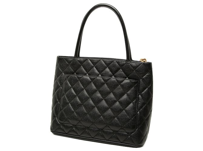 Tote Chanel Caviar Medallion Nera Nero - vista 2