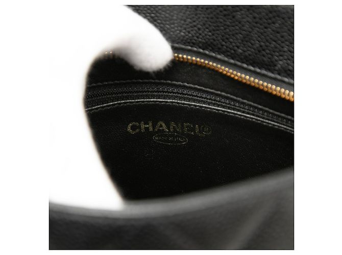 Tote Chanel Caviar Medallion Nera Nero - vista 5