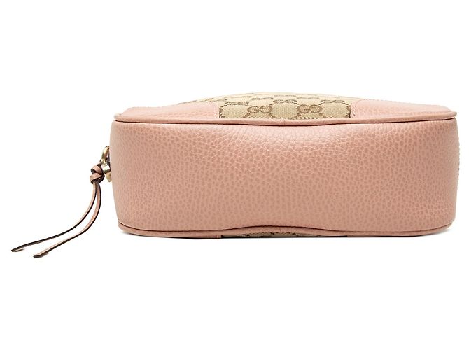 Borsa a tracolla Gucci GG Canvas Bree Beige - vista 3