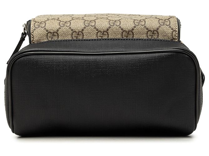 Petit sac à dos Gucci Eden Day GG Supreme noir - vue 3