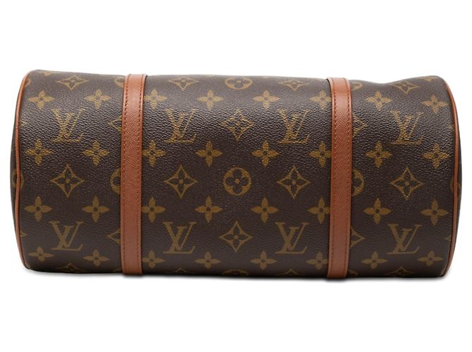 Borsa a mano Louis Vuitton Monogram Papillon 30 Marrone - vista 3