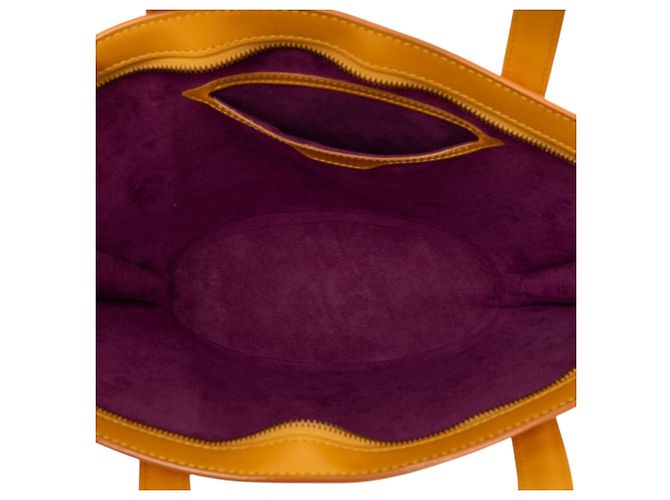 Borsa a mano Louis Vuitton Epi Saint Jacques PM Gialla con tracolla corta Giallo - vista 4