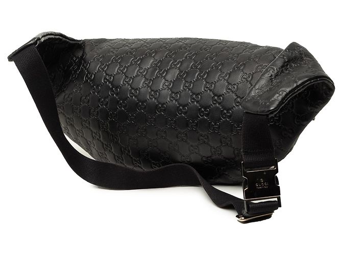 Gucci Guccissima Web Gürteltasche schwarz - Ansicht 2