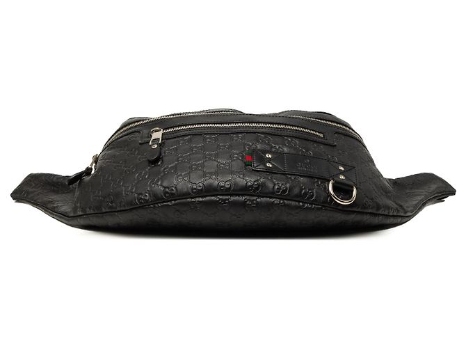 Gucci Guccissima Web Gürteltasche schwarz - Ansicht 3