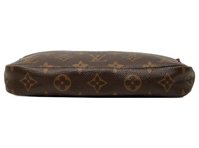 Borsa a tracolla Louis Vuitton Monogram Pochette Accessoires Marrone - vista 3
