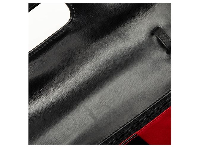Bamboo Borsa Satchel Night Gucci in pelle di vitello nera con bambù Nero - vista 7