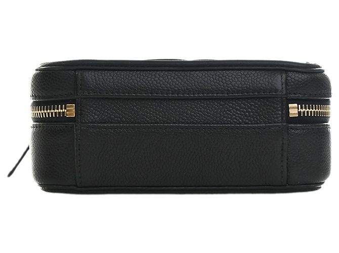 Borsa Vanity Satchel Chanel Small Caviar CC Filigree Nera Nero - vista 7