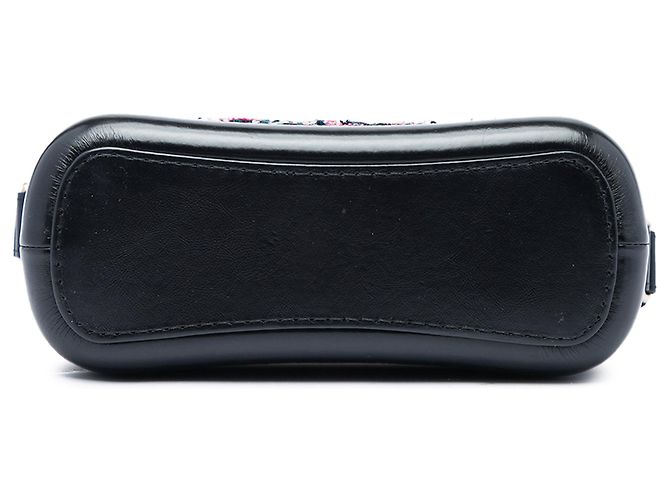 Borsa a tracolla Gabrielle Small in tweed e nappa nera Chanel Nero - vista 3
