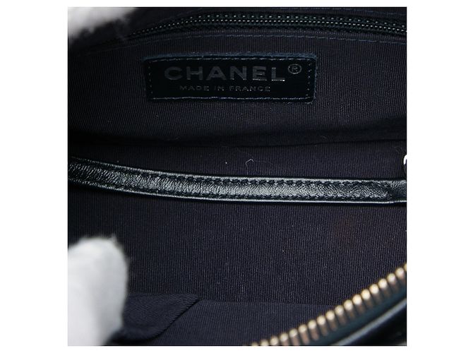 Borsa a tracolla Gabrielle Small in tweed e nappa nera Chanel Nero - vista 4