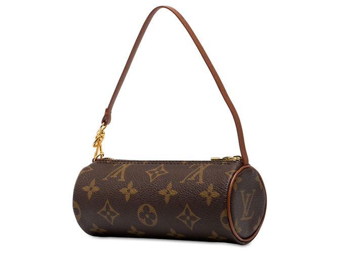 Borsa a mano Louis Vuitton Monogram Papillon Pochette Marrone - vista 2