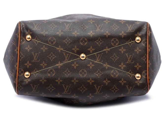 Borsa a tracolla Louis Vuitton Monogram Tivoli GM Marrone - vista 3