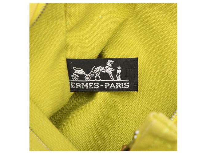 Hermès Toile Bora Bora Zip Pouch PM grün - Ansicht 5