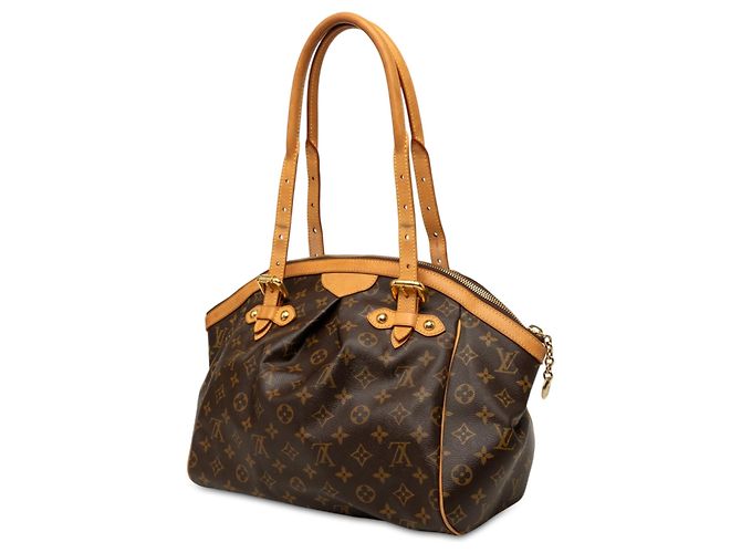 Borsa a tracolla Louis Vuitton Monogram Tivoli GM Marrone - vista 2