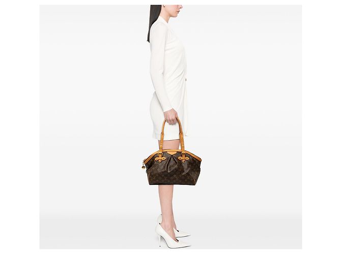 Borsa a tracolla Louis Vuitton Monogram Tivoli GM Marrone - vista 6