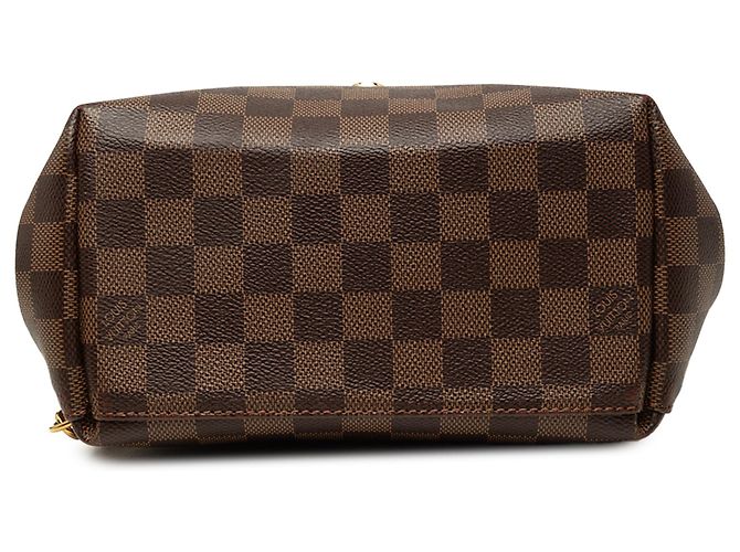 Zaino Louis Vuitton Damier Ebene Clapton Marrone - vista 3