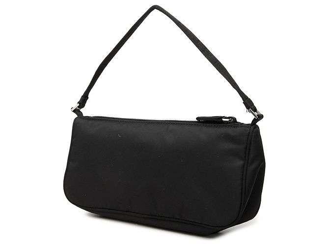 Prada Tessuto Pochette Schultertasche Schwarz - Ansicht 2