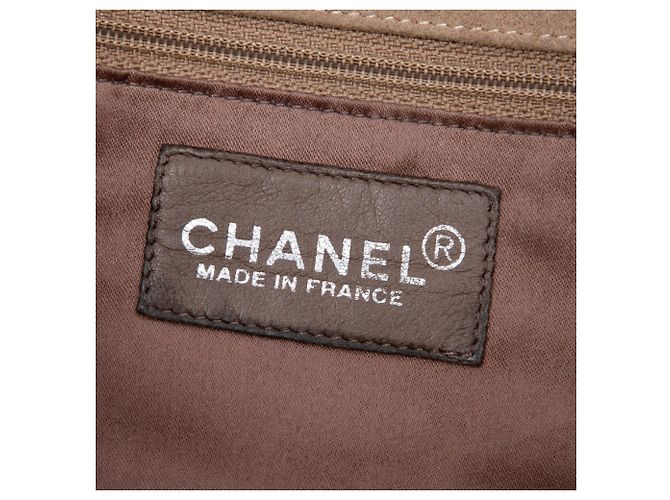 Borsa a tracolla Chanel Reissue 2.55 con patta in camoscio patchwork beige - vista 5