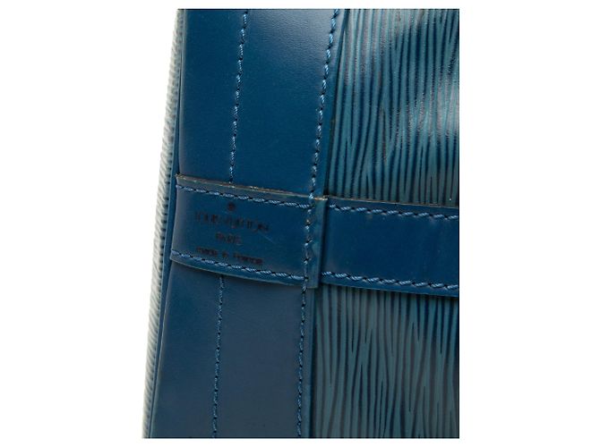 Borsa a secchiello Louis Vuitton Epi Noe GM Blu - vista 5