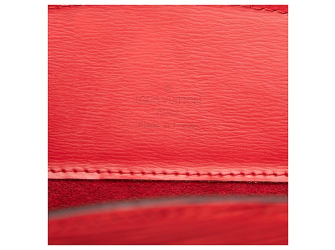 Borsa a tracolla Louis Vuitton Epi Cluny rossa Rosso - vista 5