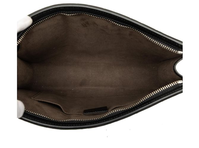 Clutch Gucci Guccissima Web nera Nero - vista 4