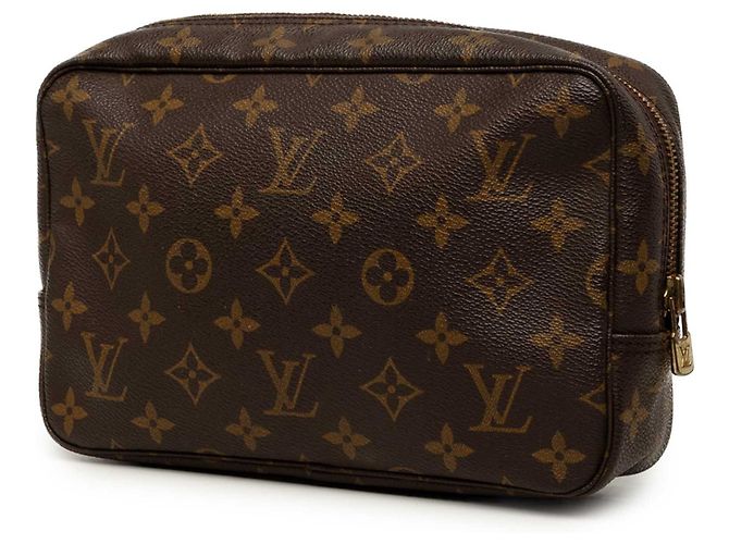 Borsa a Clutch Louis Vuitton Monogram Trousse Toilette 23 Marrone - vista 2