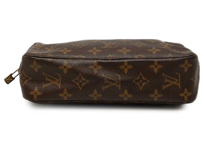 Borsa a Clutch Louis Vuitton Monogram Trousse Toilette 23 Marrone - vista 3