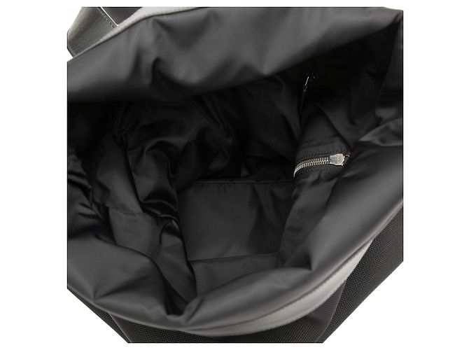 Zaino Gucci Canvas Techno Web con patta nero - vista 4