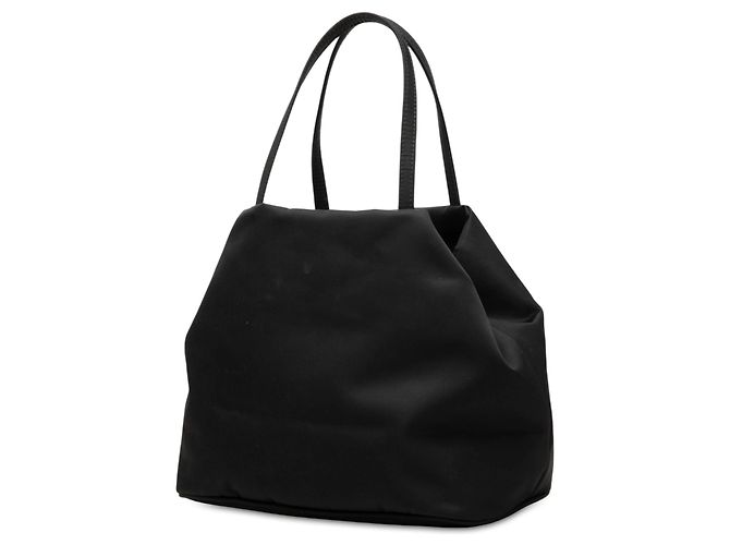 Borsa Fendi FF in nylon nera Nero - vista 2