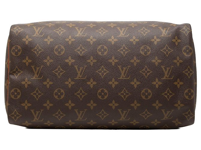 Borsa Boston Louis Vuitton Monogram Speedy 35 Marrone - vista 3