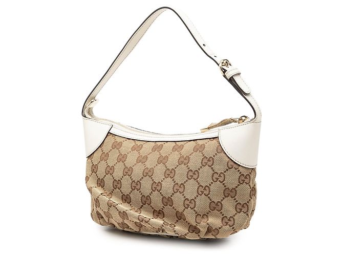 Gucci GG Canvas Web Handtasche beige - Ansicht 2