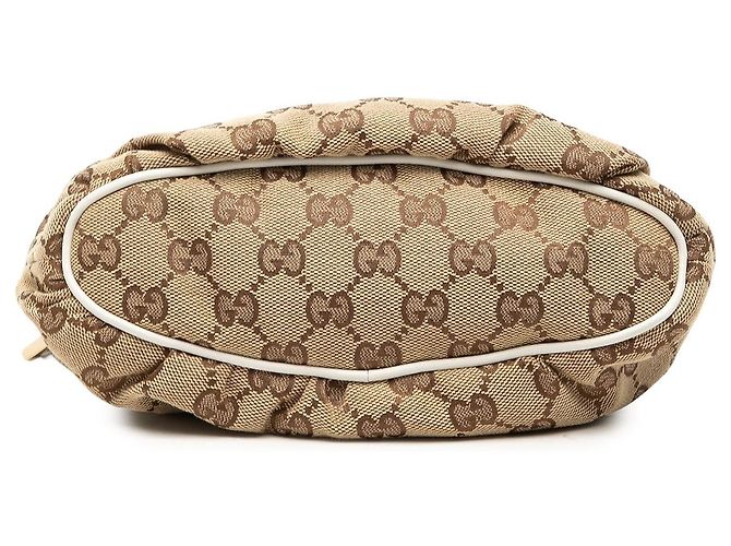 Gucci GG Canvas Web Handtasche beige - Ansicht 3