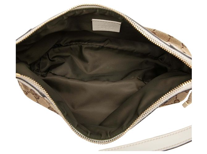Gucci GG Canvas Web Handtasche beige - Ansicht 4