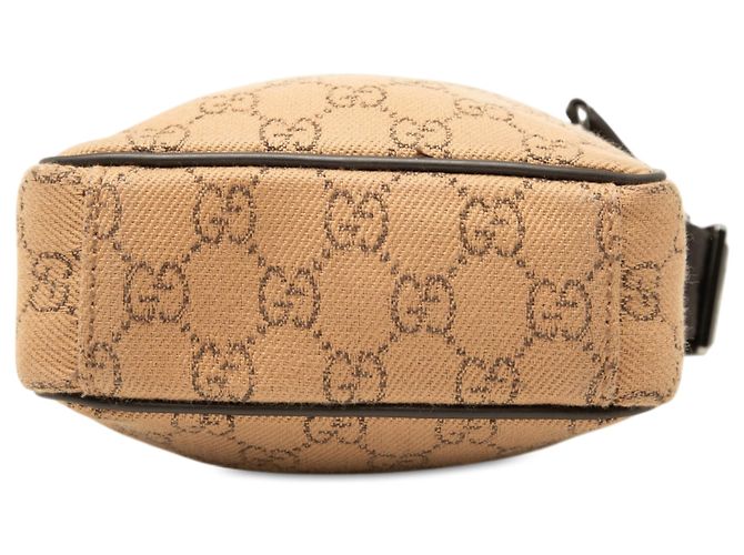 Borsa a tracolla Gucci GG Canvas marrone - vista 3