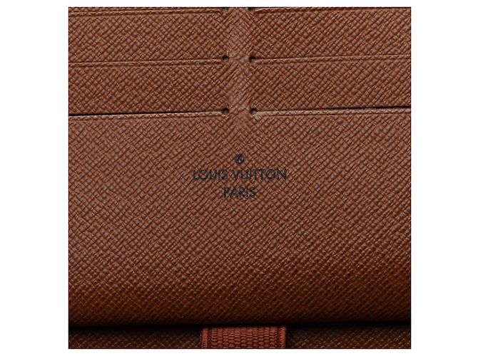 Cartera Larga Louis Vuitton Monogram Zippy Organizer Brown Castaño - vista 5