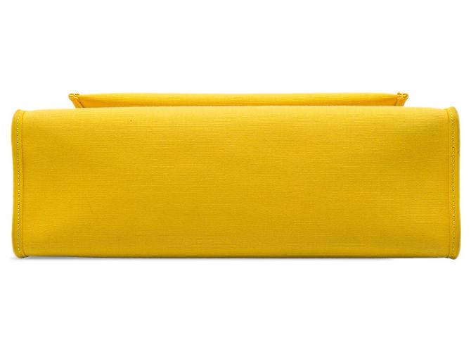 Borsa Satchel Hermès Toile Herbag Zip 31 Gialla Giallo - vista 3